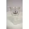Korona üveg vízipipa