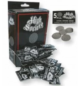 Fém szűrő bonghoz - 20mm - 5db-os csomag