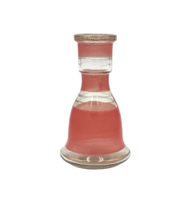 Top Mark vízipipa üveg 16cm - piros