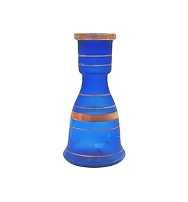 Top Mark vízipipa üveg 18cm - kék
