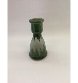 Top Mark vízipipa üveg - S - zöld mintás