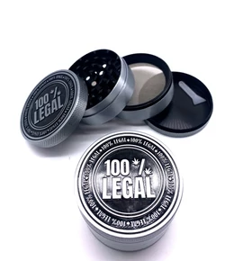 420 Grinder- 4 Részes- Ezüst- 60 mm