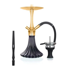 Aladin MVP A36 Gold vízipipa- Black- 36 cm