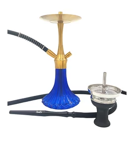 Aladin MVP A36 Gold vízipipa- Dark Blue- 36 cm