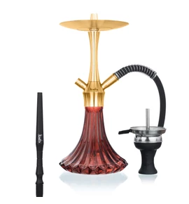 Aladin MVP A36 Gold vízipipa- Dark Red- 36 cm