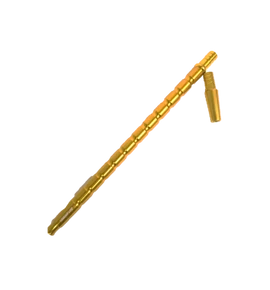 Hookah Flame alumínium szívóvég Eleven + konnector szett - arany