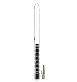 Hookah Flame üveg szívóvég - Ezüst