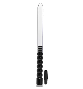 Hookah Flame üveg szívóvég - Fekete