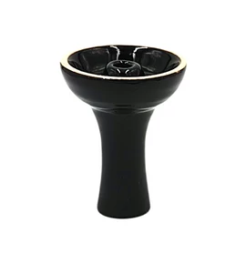 Hookah Flame mini phunnel vízipipa kerámia - fekete