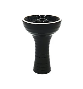 Hookah Flame phunnel vízipipa kerámia - fekete