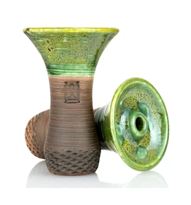 Werkbund phunnel vízipipa kerámia - Evo Deep - Zöld-Citrom
