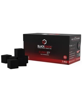 Blackcoco vízipipa szén 27mm - 1kg