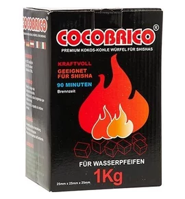 Cocobrico kókusz vízipipa szén C25 - 1 kg