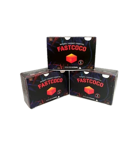 Fastcoco vízipipa szén - 6db