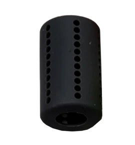 Szilikon filter henger - Fekete
