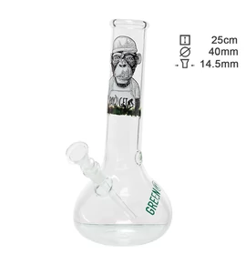 Greenline Black Monkey üveg bong - 25cm