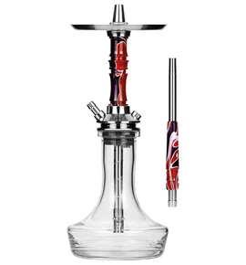Moze Breeze Pro vízipipa - Candy Line Red/Purple