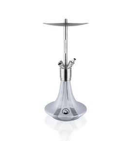 Steamulation Ultimate vízipipa - Silver matt metallic