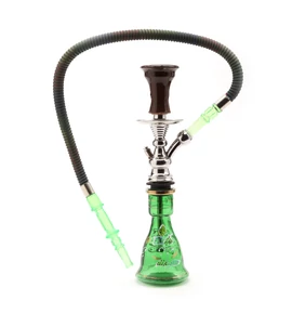 Top Mark vízipipa - 37 cm -  mintás zöld
