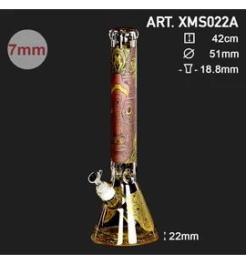 Amsterdam Heavy Beaker Series- 42cm- Cyber Mask