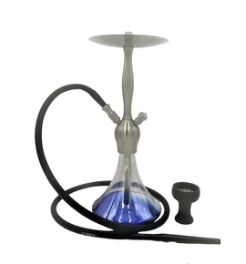Aladin vizipipa- Alux Captain- Átlátszó-királykék- 50cm