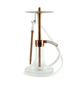 Oduman- Infinity vízipipa- Átlátszó- Bronz- 45 cm