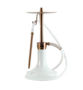 Oduman- Infinity vízipipa-  Fehér-bronz - 45 cm