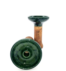 Oblako phunnel vízipipa kerámia- M Glaze- Marble Green