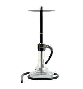 Oduman- Nova vízipipa- Átlátszó-fekete- 55 cm