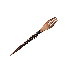 Tömő villa és alufólia lyukasztó-- Screw- Bronz