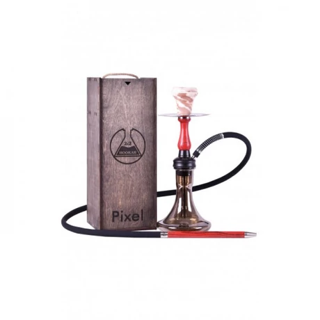 2x2 Hookah Pixel - Coral