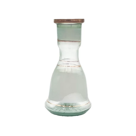 Top Mark vízipipa üveg 18cm - fehér