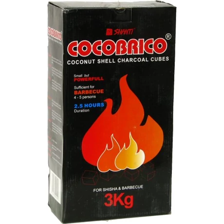 Cocobrico kókusz vízipipa szén - 3 kg