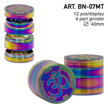 Rainbow Mix Grinder- 4 részes- 40mm