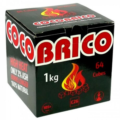 Cocobrico kókusz vízipipa szén C26 - 1 kg
