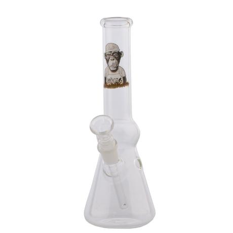 Greenline Monkey üveg bong - 18cm