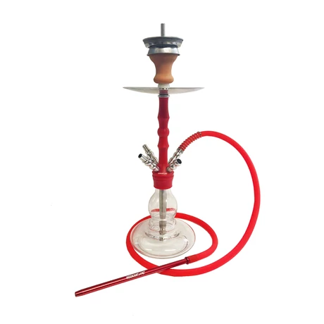  Hookah Flame Fourtimate Mini vízipipa szett - piros
