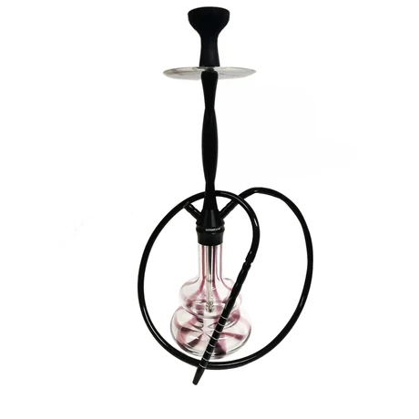 Hookah Flame Stripy vízipipa szett - fekete