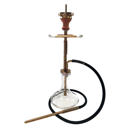  Hookah Flame Truck Pro vízipipa szett - rózsaszín-arany