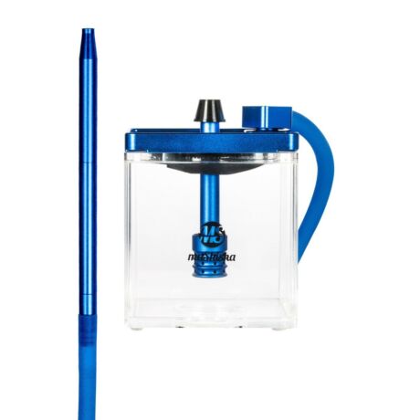 MS Micro vízipipa kék-átlátszó