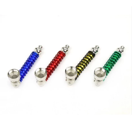 Spirál fém pipa- 8cm